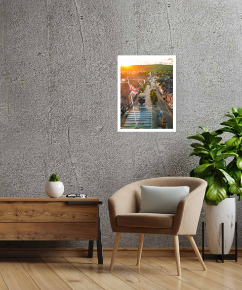 Sunrise Over Henley - The Heart of the Town Awakes