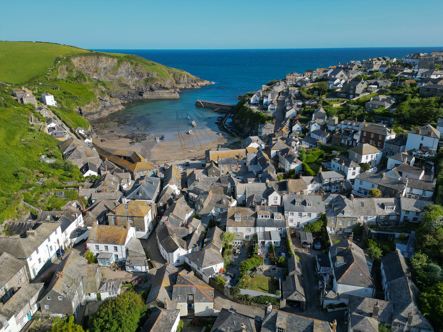 Port Isaac Harbour, Cornwall