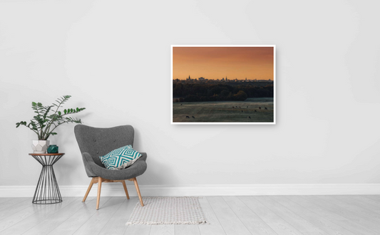 Oxford Skyline at Sunrise