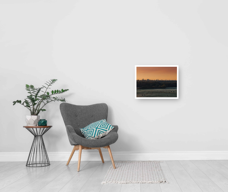 Oxford Skyline at Sunrise