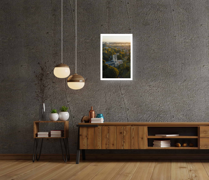 Sunrise Over the Old Church